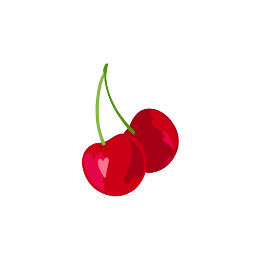 Large Cherry Sticker